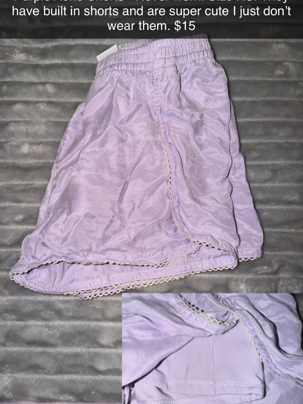 Lilac Aerie Shorts